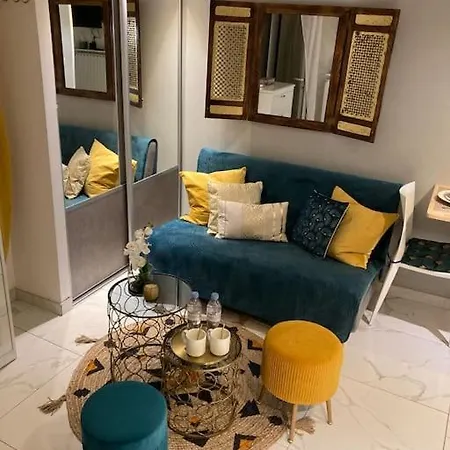 A03 Studio Mezzanine Viel Centre Apartment Antibes